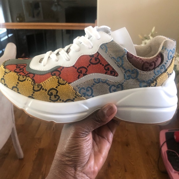 Gucci Shoes Gucci Rhyton Multicolored Sneakers New Wgift Receipt